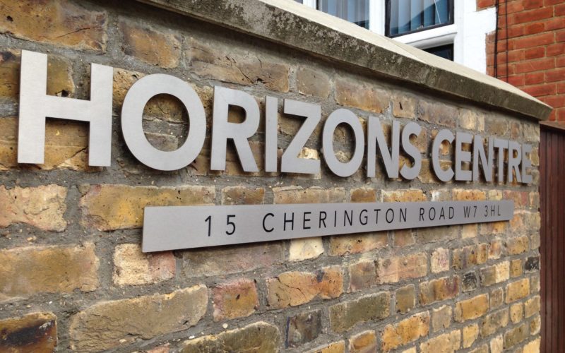 Stainless steel letters W5, W7, W3